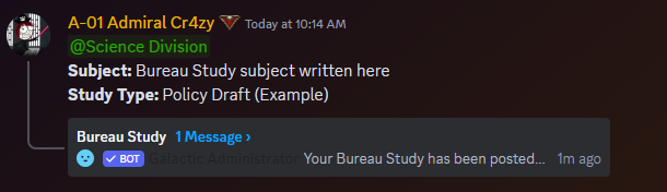 Bureau Study Concept Image