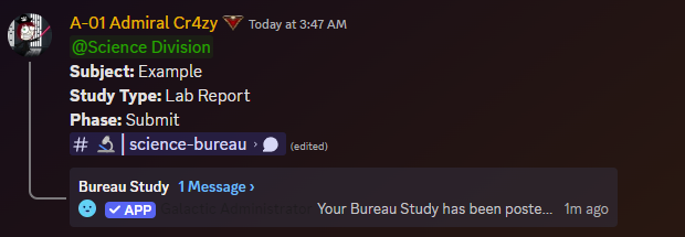 Bureau Study Submit Image