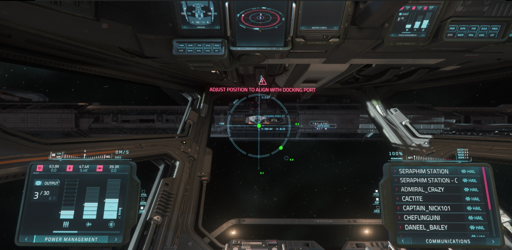 HUD Pilot Docking