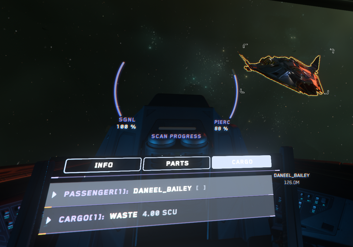 HUD Pilot Scanning